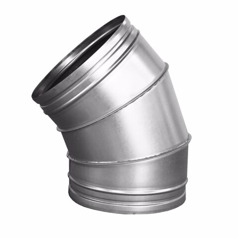 45° Dirsek, Havalandırma Kanalları, Spiro Kanal, Dikdörtgen Kanal,