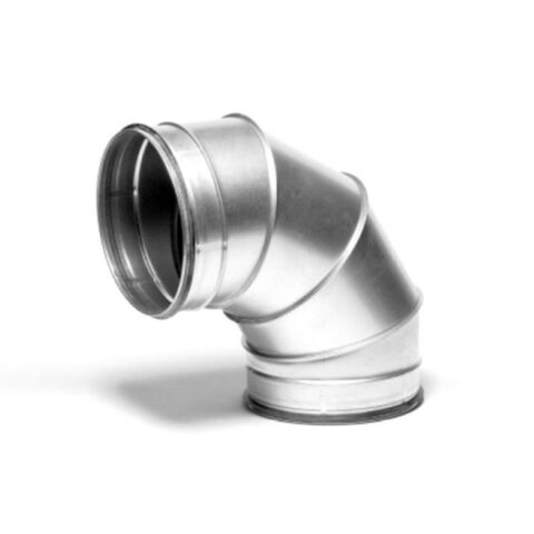 90° Dirsek, Havalandırma Kanalları, Spiro Kanal, Dikdörtgen Kanal,