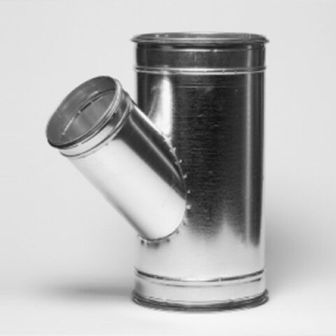 Tee 45° Havalandırma Kanalları, Spiro Kanal, Dikdörtgen Kanal,